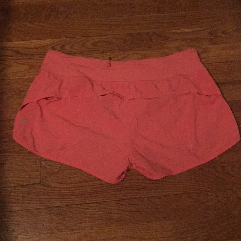 Size 10 Lululemon speed shorts